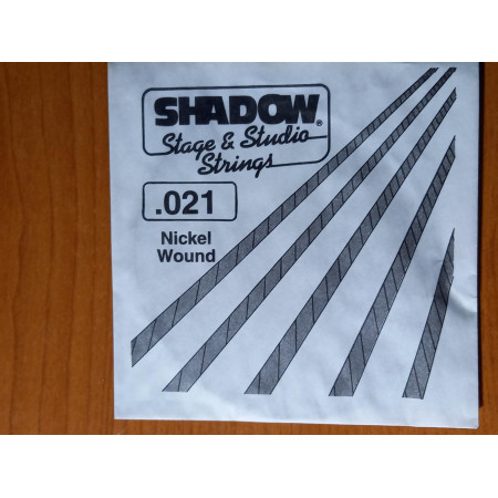 SHADOW 021 tekercselt nikkelbevonatos fém gitárhúr SHADOW 021 tekercselt nikkelbevonatos fém gitárhúr