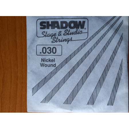 SHADOW 030 tekercselt nikkelbevonatos fém gitárhúr SHADOW 030 tekercselt nikkelbevonatos fém gitárhúr