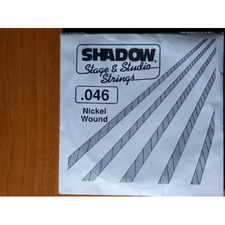 SHADOW 046 tekercselt nikkelbevonatos fém gitárhúr SHADOW 046 tekercselt nikkelbevonatos fém gitárhúr