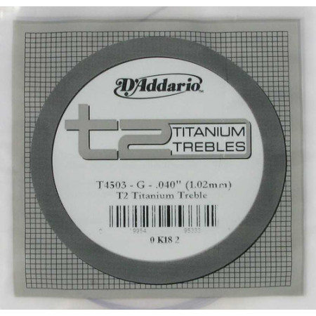 D'Addario T4503 klasszikusgitár Titanium (G3) nylon húr /medium tension / D'Addario T4503 klasszikusgitár Titanium (G3) nylon húr /medium tension /