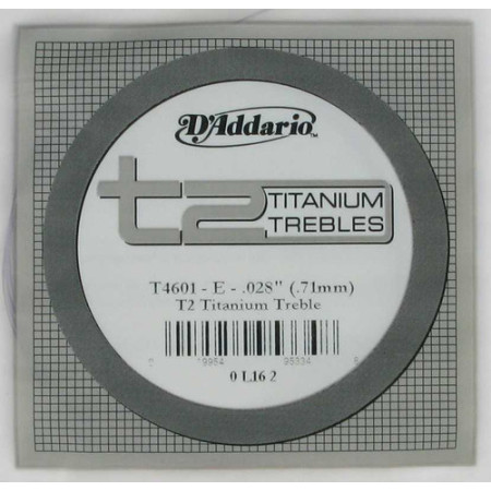 D'Addario T4601 klasszikusgitár Titanium (E1) nylon húr /hard tension / D'Addario T4601 klasszikusgitár Titanium (E1) nylon húr /hard tension /