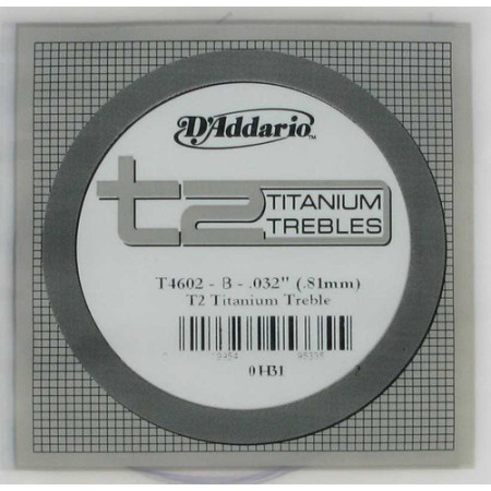 D'Addario T4602 klasszikusgitár Titanium (B2) nylon húr /hard tension / D'Addario T4602 klasszikusgitár Titanium (B2) nylon húr /hard tension /