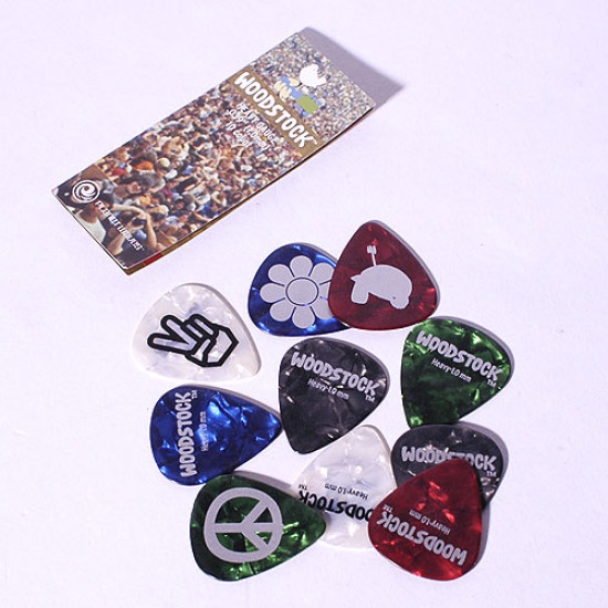 10 db-os Woodstock pengetõszett