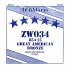 D'Addario "GREAT AMERICAN BRONZE"  tekercselt 85/15 bronzbevonatos  akusztikus gitár D húr/ZW034/