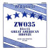 D'Addario "GREAT AMERICAN BRONZE"  tekercselt 85/15 bronzbevonatos  akusztikus gitár A húr/ZW035/