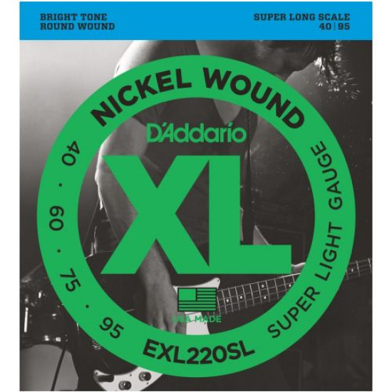 DAddario EXL220 40-95 készlet