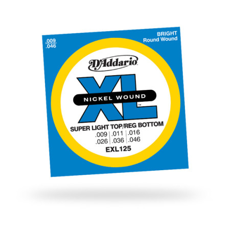 D'Addario EXL125 9-46 készlet