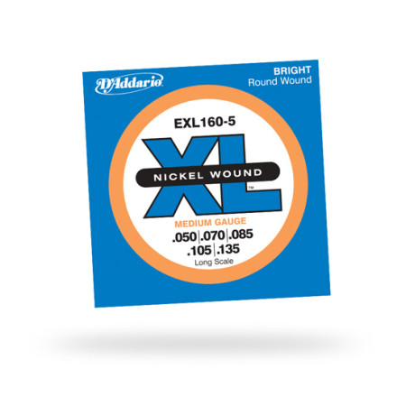D'Addario EXL160-5 /50-135/ 5-húros készlet