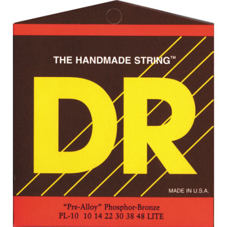 DR Pre-Alloy Foszfor-Bronz 10-48 húrkészlet.
