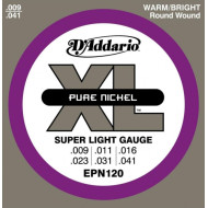 D'Addario EPN120 Pure Nickel 09-41 húrkészlet