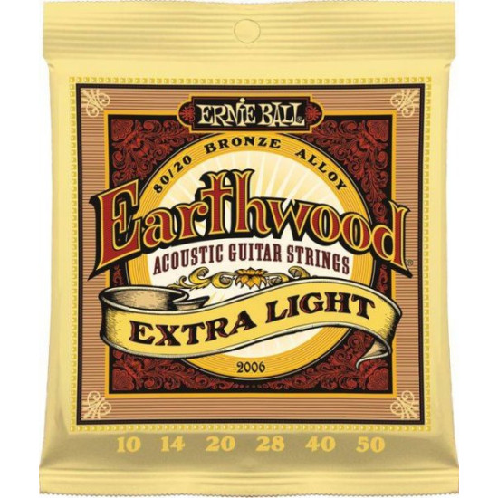 Ernie Ball Earthwood 10-50 készlet
