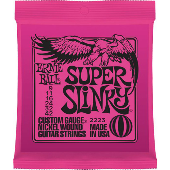Ernie Ball Super Slinky 9-42 húrkészlet