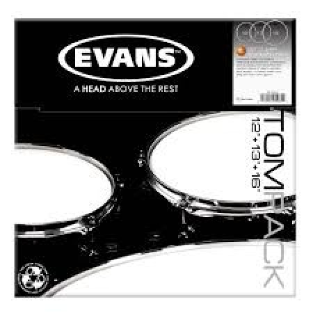 EVANS  ETP-G2CLR-S  clear standard dupla rétegû tombõr készlet(12"-13"-16")