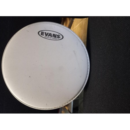 EVANS B10G1 Egyrétegü TOM felső bőr fehér /a képen látható festékhibával/ EVANS B10G1 Egyrétegü TOM felső bőr fehér /a képen látható festékhibával/