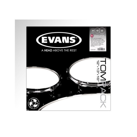 EVANS  ETP-G2CLR-S  clear standard dupla rétegû tombõr készlet(12-13-16)