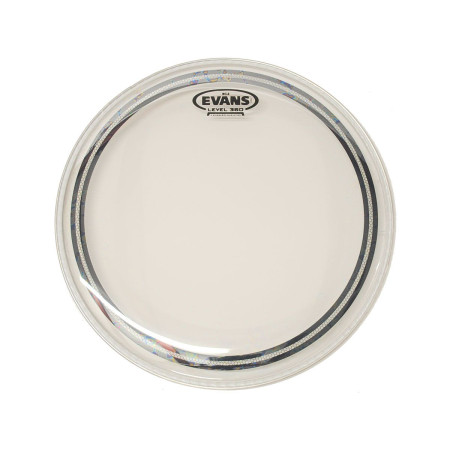 EVANS TT14EC2S Kétrétegü TOM felső bőr átlátszó /Edge kontrollgyűrűvel/ EVANS TT14EC2S Kétrétegü TOM felső bőr átlátszó /Edge kontrollgyűrűvel/