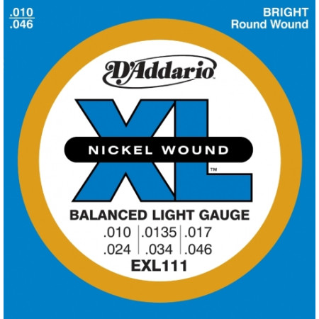 D'Addario EXL111 10-46 húrkészlet