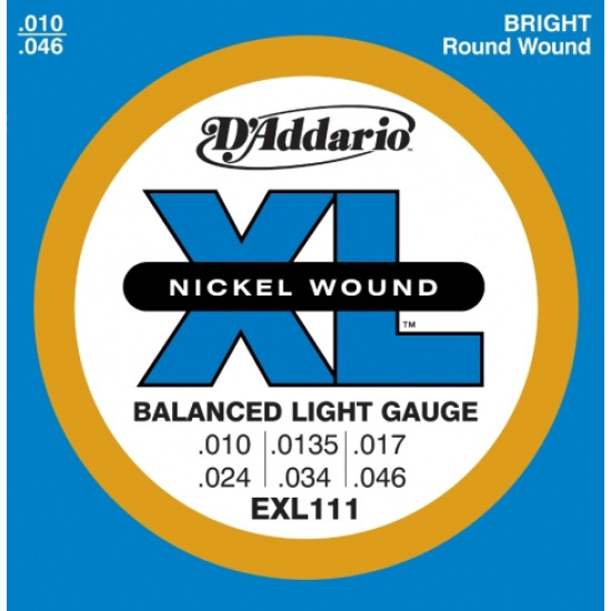 DAddario EXL111 10-46 húrkészlet