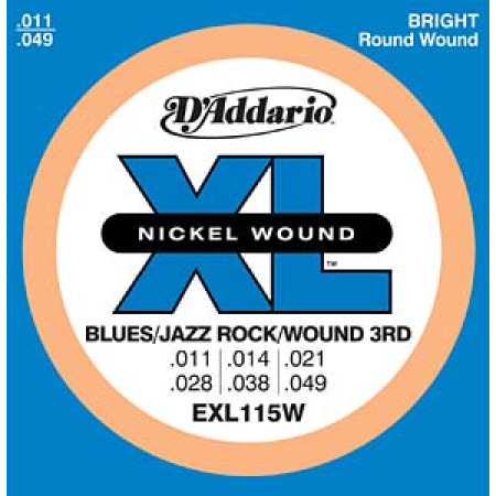 D'Addario EXL115W 11-49 készlet