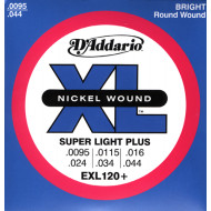 D'Addario EXL120+  9.5-45