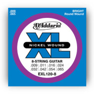 D'Addario EXL120-8 9-65 készlet
