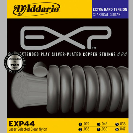 D'Addario EXP44 Klasszikus gitárhúr garnitúra D'Addario EXP44 Klasszikus gitárhúr garnitúra