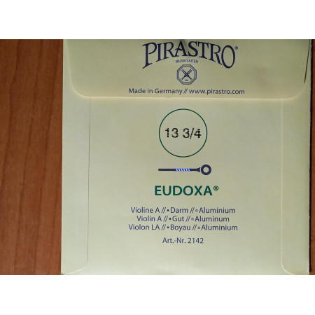 Pirastro Eudoxa hegedű  A húr bél mag tekercselt alumínium bevonattal /13-3/4 golyós/