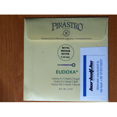 Pirastro Eudoxa hegedû  acélszál E húr/0,26mm golyós/