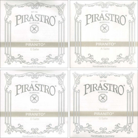 Pirastro Piranito tekercselt krómacél bevonatos D húr acél magon /medium,golyós/