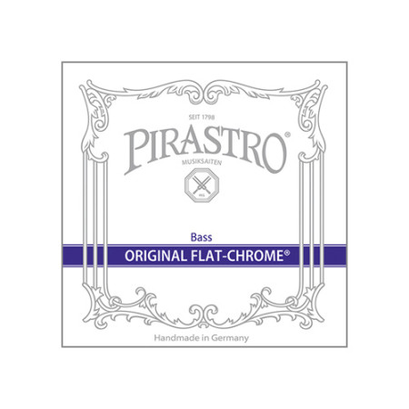 Pirastro ORIGINAL FLAT-CHROME Zenekari bőgő H5 /ötödik húr/ Pirastro ORIGINAL FLAT-CHROME Zenekari bőgő H5 /ötödik húr/