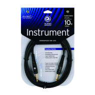 D'Addario PLANET WAVES/Custom Series/ 3,05 méter hosszú gitárkábel egyenes dugókkal