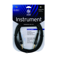 D'Addario PLANET WAVES/Custom Series/ 4,57 méter hosszú gitárkábel egyenes dugókkal