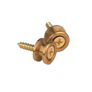 D'Addario PLANET WAVES arany színű hevedertartó gomb, csavarral 