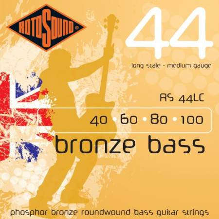 Rotosound Foszfor-bronz akusztikus húrkészlet 40-100 Rotosound Foszfor-bronz akusztikus húrkészlet 40-100