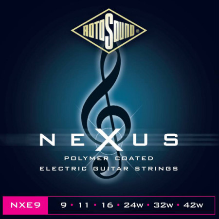 Rotosound NEXUS bevonatos 9-42 húrkészlet Rotosound NEXUS bevonatos 9-42 húrkészlet