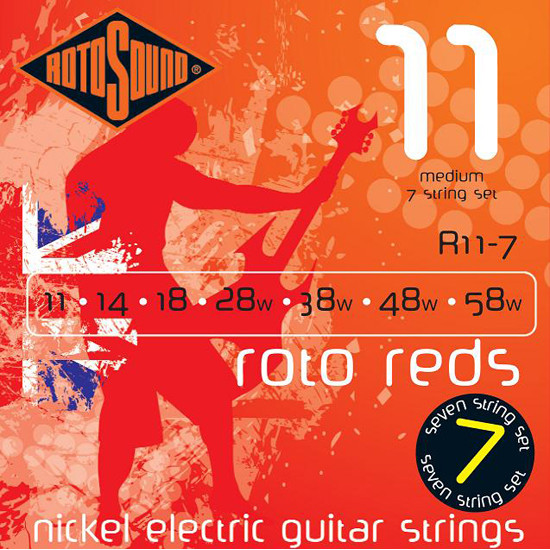 Rotosound Nikkel 11-58 7 húros húrkészlet