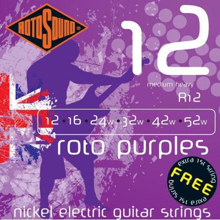 Rotosound Nikkel 12-52 húrkészlet Rotosound Nikkel 12-52 húrkészlet