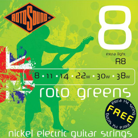 Rotosound Nikkel 8-38 húrkészlet Rotosound Nikkel 8-38 húrkészlet