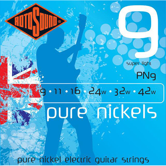 Rotosound Pure Nickel 9-42 húrkészlet