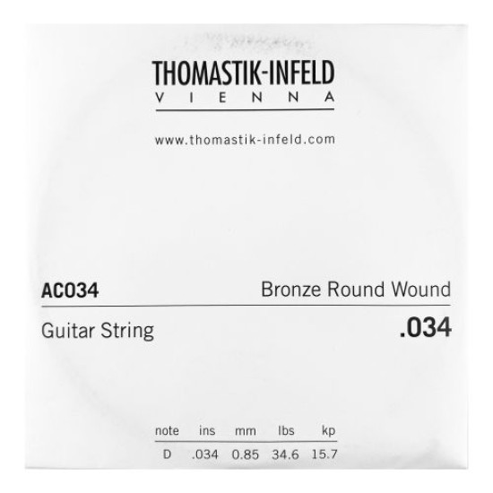 Thomastik AC034  tekercselt bronz szálhúr/PLECTRUM/