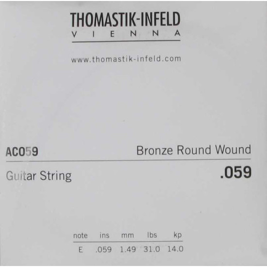 Thomastik AC059  tekercselt bronz szálhúr/PLECTRUM/