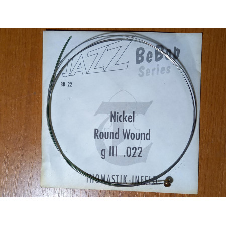 Thomastik BB22tekercselt nikkel jazzgitár szálhúr /Nickel Round Wound0,022/(régi csomagolás)
