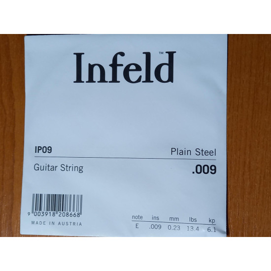 Thomastik 'INFELD' IP09 elektromosgitár acél szálhúr 009