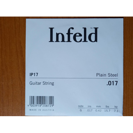 Thomastik 'INFELD' IP17 elektromosgitár acél szálhúr 017