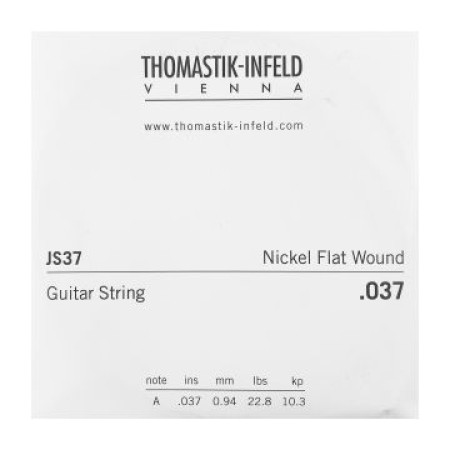 Thomastik JS37 csiszolt nikkel jazzgitár szálhúr /Nickel Flat Wound 0,037/
