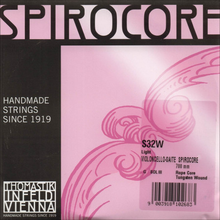 Thomastik Spirocore wolfram cselló G húr light