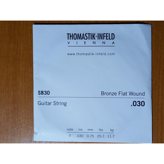 Thomastik SB30 tekercselt csiszolt bronz szálhúr/SPECTRUM/ Thomastik SB30 tekercselt csiszolt bronz szálhúr/SPECTRUM/