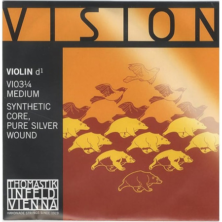 Thomastik Vision VI03 1/4-es hegedű D húr /ezüst/