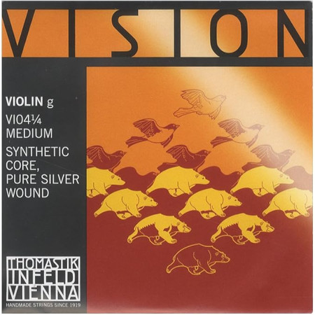 Thomastik Vision VI04 1/4-es hegedű G húr /ezüst/ Thomastik Vision VI04 1/4-es hegedű G húr /ezüst/
