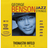 Thomastik GB112 GEORGE BENSON JAZZ 12-53 készlet csiszolt